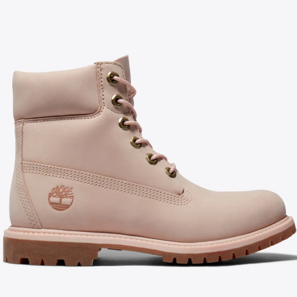 Timberland Premium Light Pink Boots